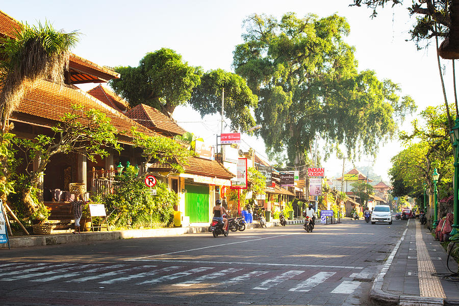 Ubud Bali Indonesia street view daytime Photograph by NicolasMcComber