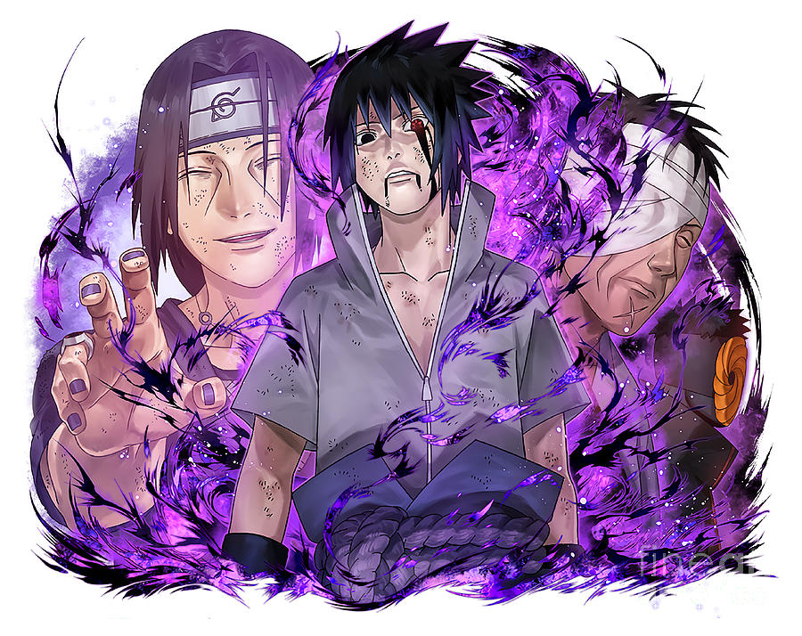 Uchiha Clan Digital Art by Brandon Danne - Pixels