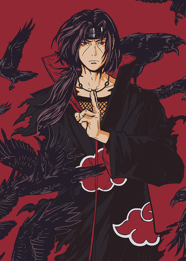 Batalha de beleza, quem é mais bonito Tobirama ou Itachi? Uchiha-itachi-amateras-art