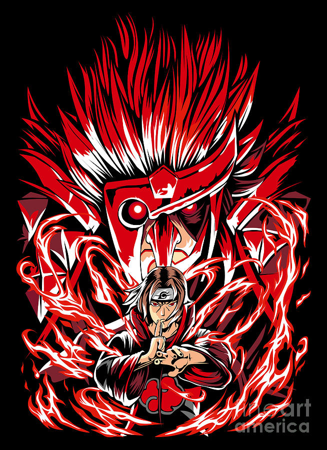 Uchiha Itachi Susanoo Digital Art by Yulian Nugraha - Fine Art America