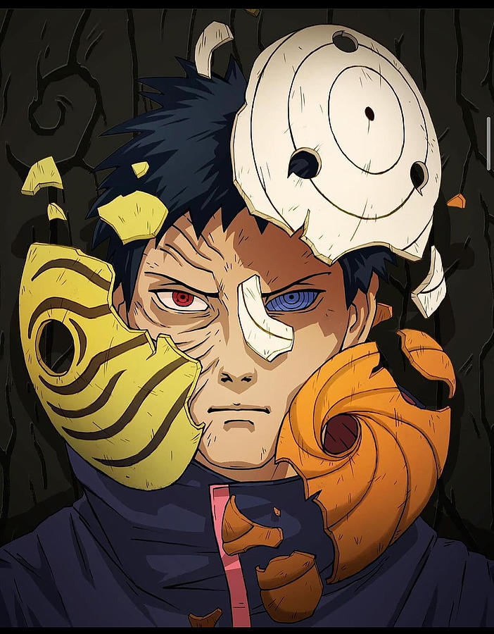 AI Art: Obito Uchiha by @Acerola babe