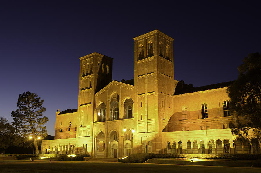 UCLA Royce Hall after Sunset Photograph by PaoloScarlata