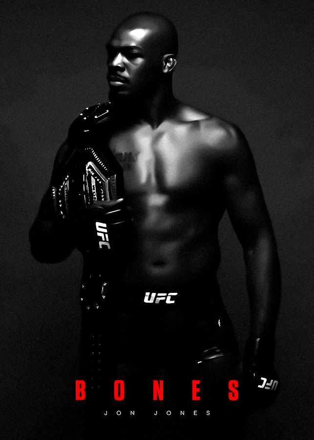 UFC MMA Jon Jones Bones Poster Team Awesome Tapestry - Textile by ...