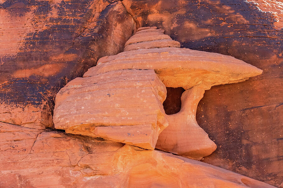 Landscape Photograph - UFO Rock by James Marvin Phelps Landscape Photograph - UFO Rock by James Marvin Phelps