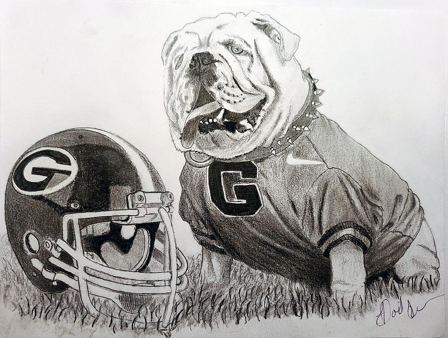 Uga 2020 Drawing by Doil Ivey Fine Art America