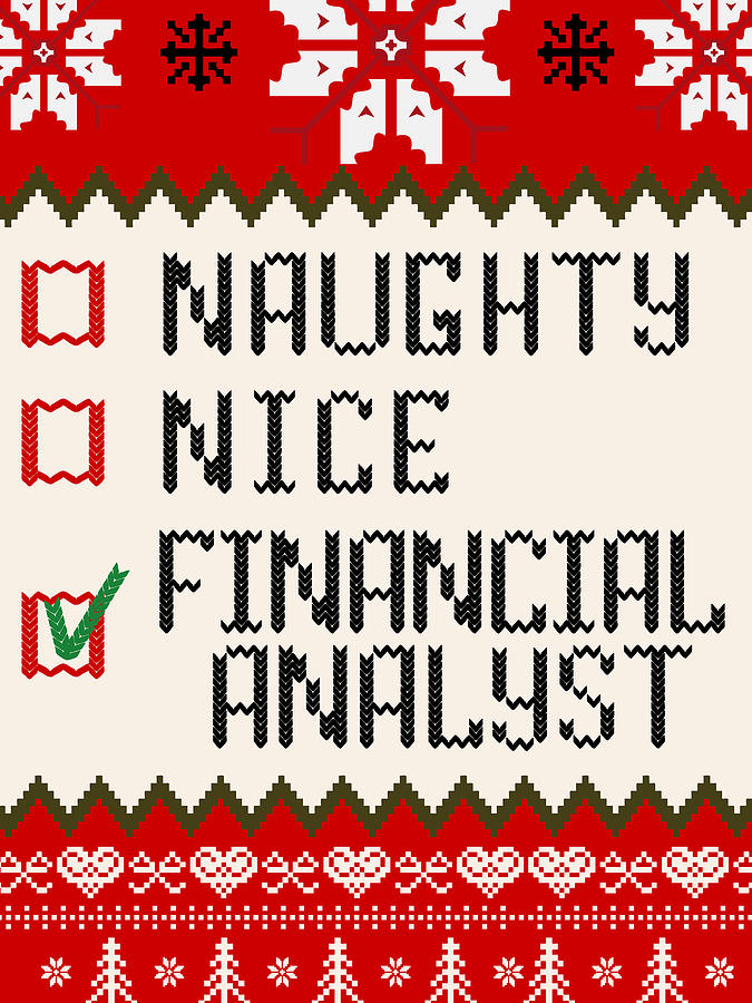 Ugly Sweater for Financial Analysts Digital Art by Long Shot