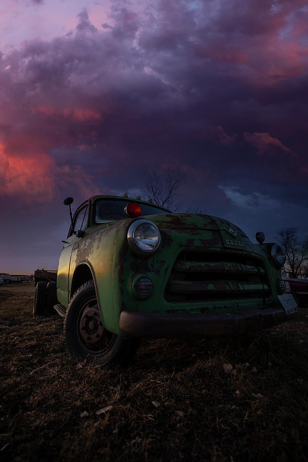 Sunset Photograph - Ugly Truckling by Aaron J Groen