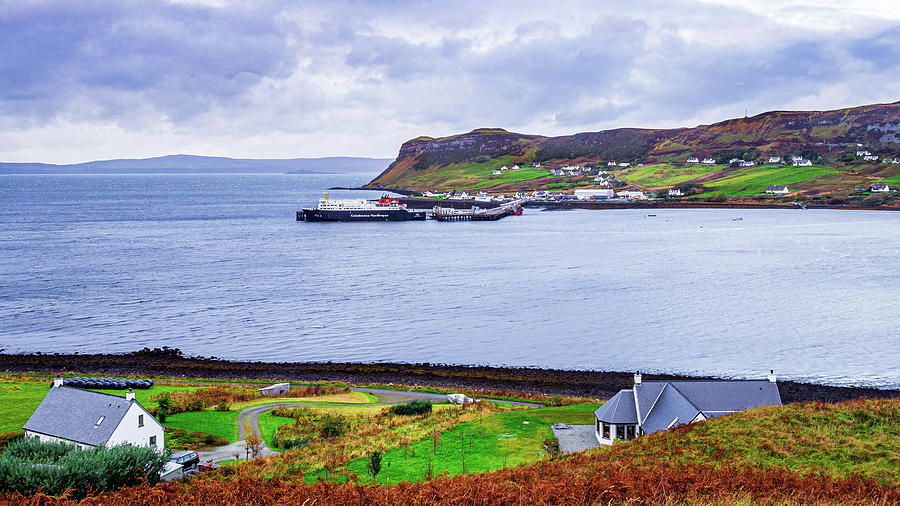 Uig Ferry, Isle of Skye, Scotland, UK Photograph by Mark Llewellyn