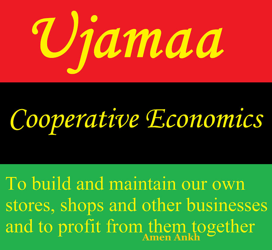 Ujamaa Cooperative Economics Digital Art by Adenike AmenRa