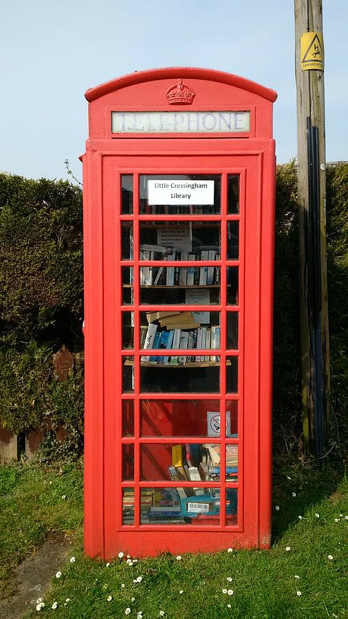 UK Telephone Box Library Photograph By Emmie Norfolk - Pixels