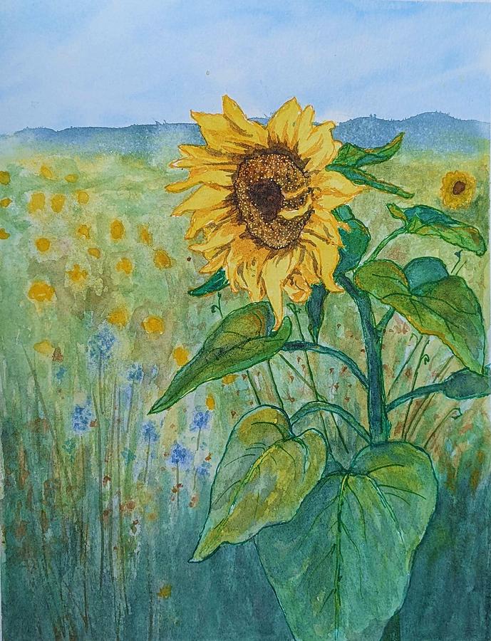 Ukraine Sunflower Painting