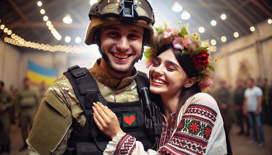 Soldier Photograph - Ukrainians  by Oleksandr Maksymov