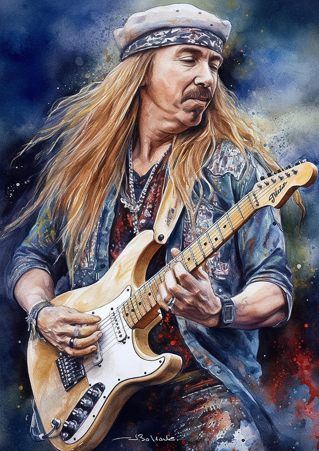 Uli Jon Roth Digital Art by Dieu Vuong Kha - Fine Art America