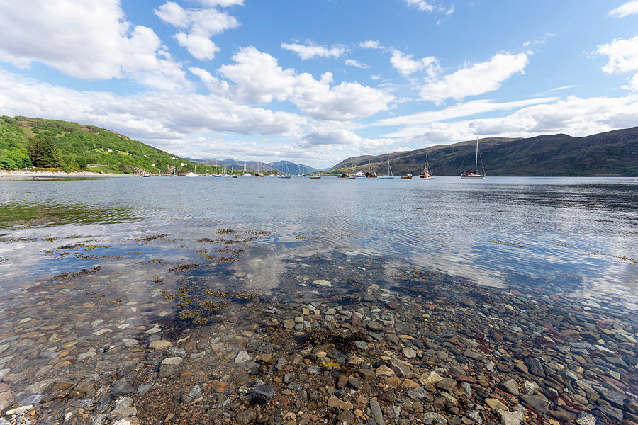 Ullapool bay 2 Photograph by Steev Stamford