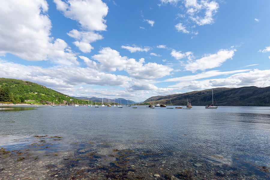 Ullapool bay Photograph by Steev Stamford