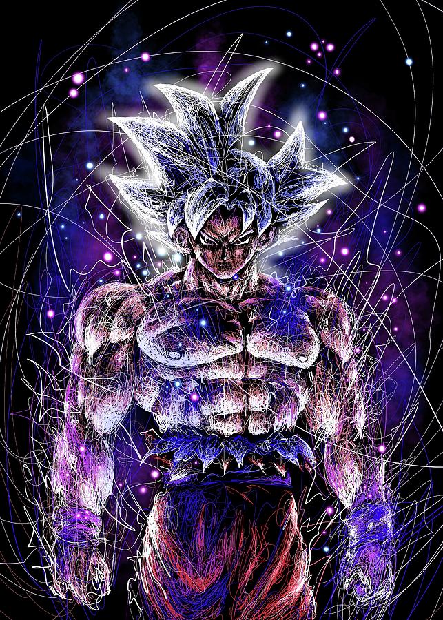 Ultra Instinct Digital Art by Zun Graphic - Fine Art America