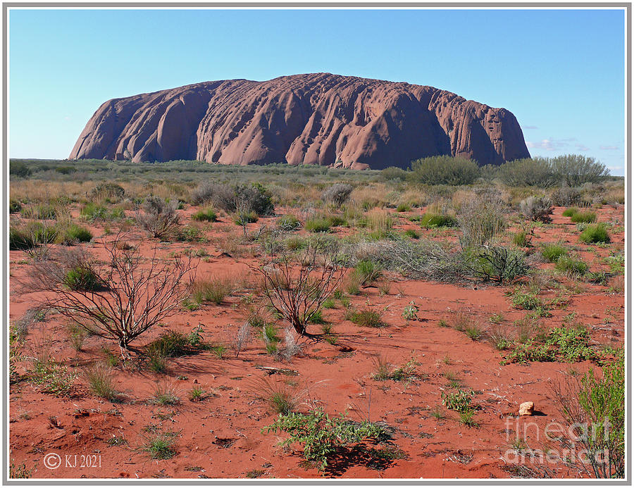 Uluru - Ayers Rock Photograph by Klaus Jaritz