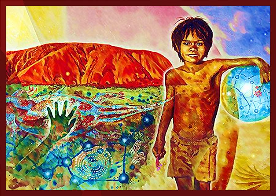 Uluru  Painting by Hartmut Jager