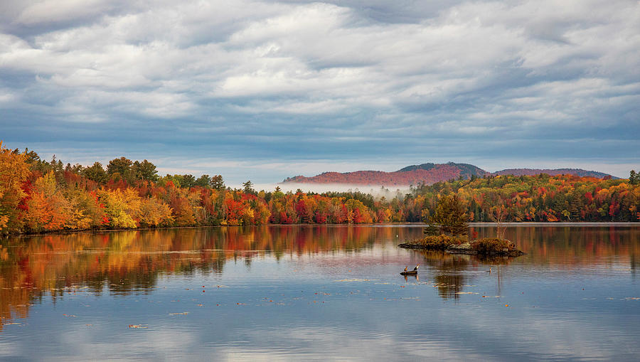 Umbagog Lake In Fall Photograph by Dan Sproul - Fine Art America