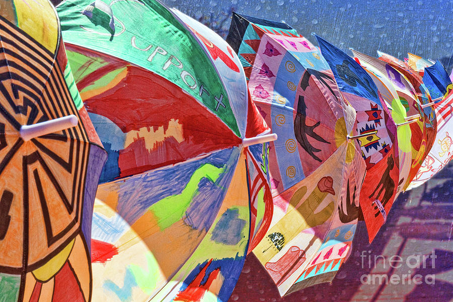 Umbrella Art Photograph by Tom Watkins PVminer pixs