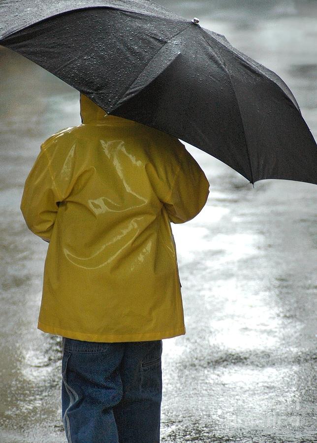 Umbrella Boy Photograph by Dan Holm
