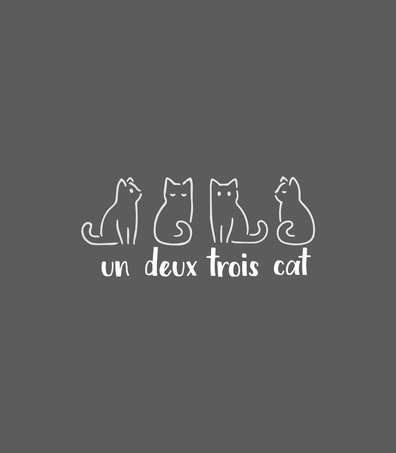 Un Deux Trois Catfunny Three Cats Digital Art by Kiano Aaila - Fine Art ...