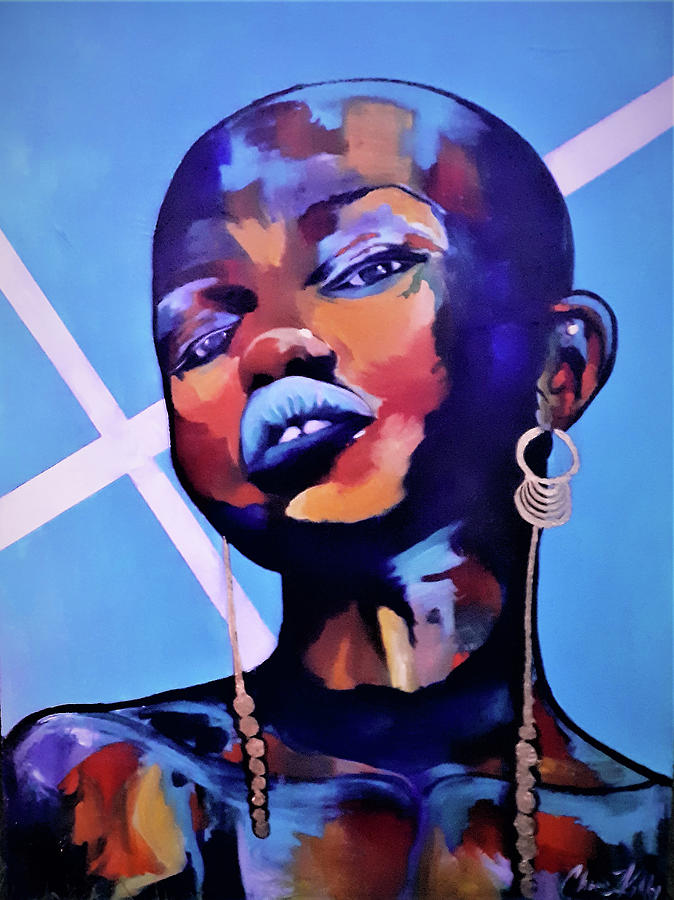 Unapologetically Focused  Painting by Femme Blaicasso