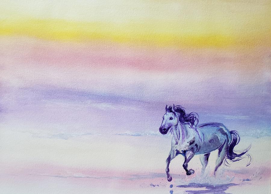 Unbridled Freedom Painting by Stephanie Hollingsworth