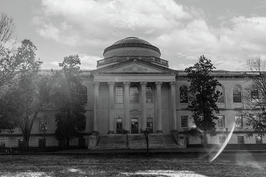 UNC Library and Lens Flair  Photograph by John McGraw