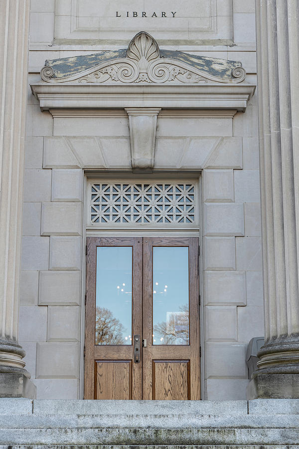 UNC Library Door Photograph by John McGraw - Fine Art America