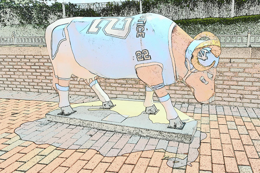 UNC Ramses Photograph by Minnie Gallman UNC Ramses Photograph by Minnie Gallman