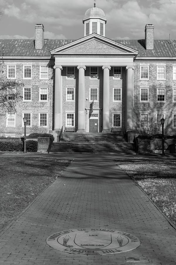 UNC with symbol on ground  Photograph by John McGraw