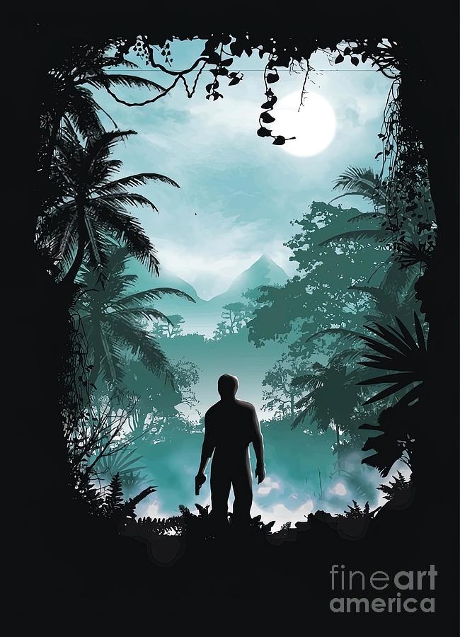 Nathan Drake Uncharted Painting by Davis Eleanor - Pixels