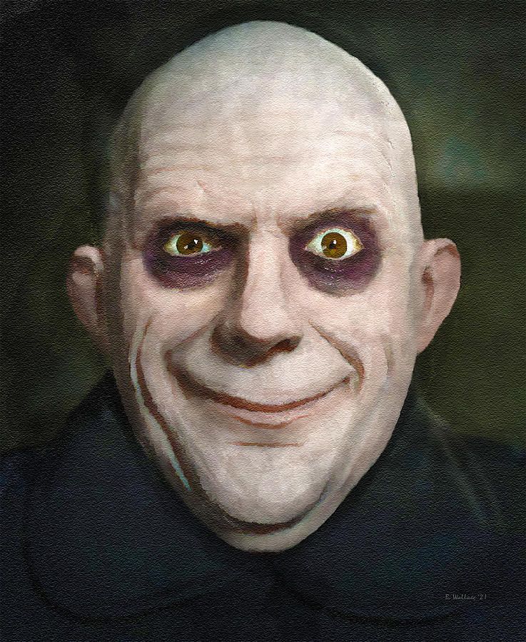 Uncle Fester Watercolor FX Photograph by Brian Wallace