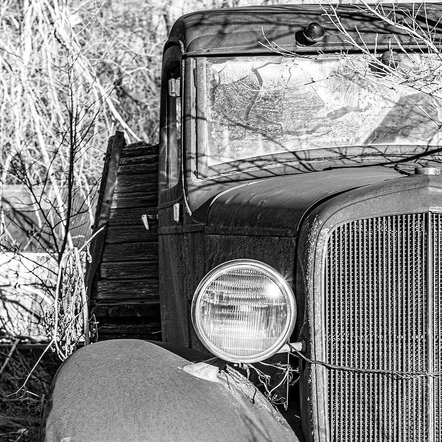 Uncle Jerry's Old Chevy-010-M Photograph by David Allen Pierson - Pixels