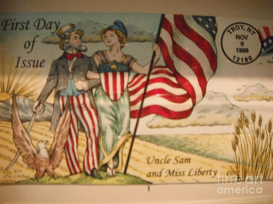 Uncle Sam Postcard Photograph by GJ Glorijean - Pixels