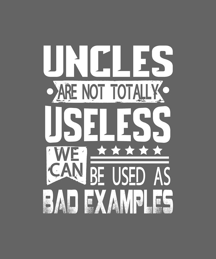 Uncles We Can Be Used As Bad Examples Funny Digital Art By Felix