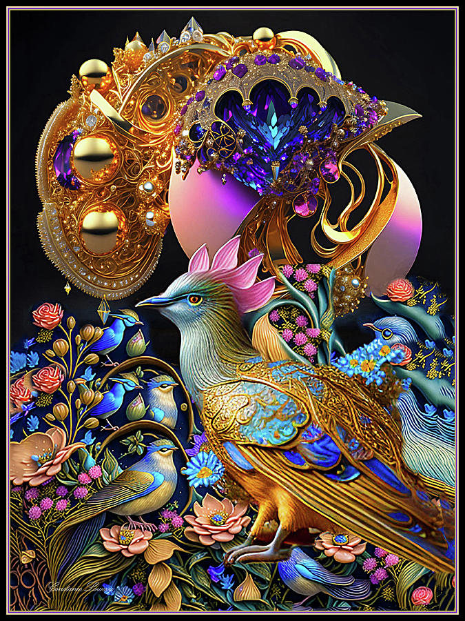 Uncommon Bird Digital Art by Constance Lowery