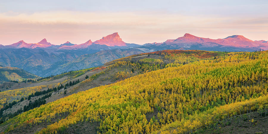 Uncompahgre View Panorama Photograph by Aaron Spong