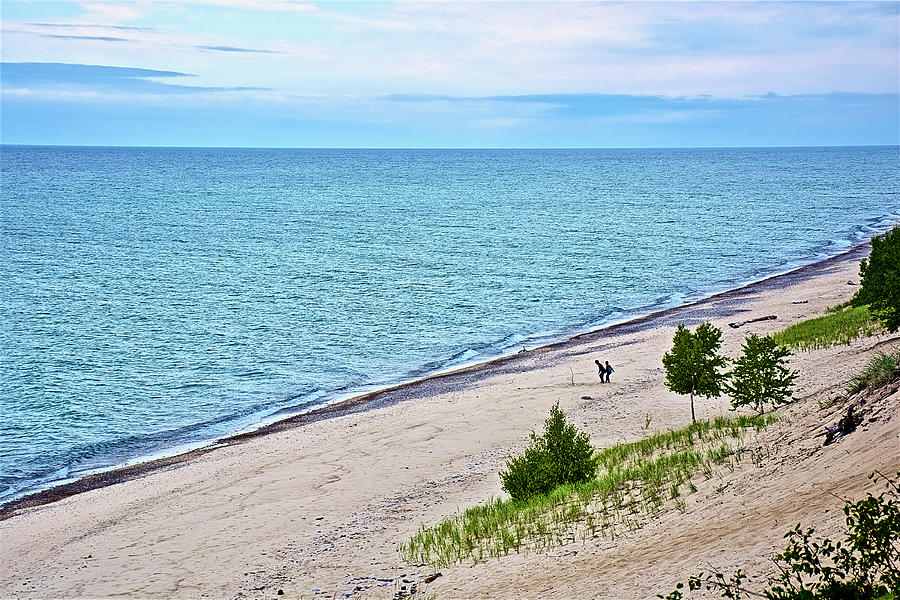 Uncrowded Beaches on Shore of Lake Superior in Pictured Rocks National ...