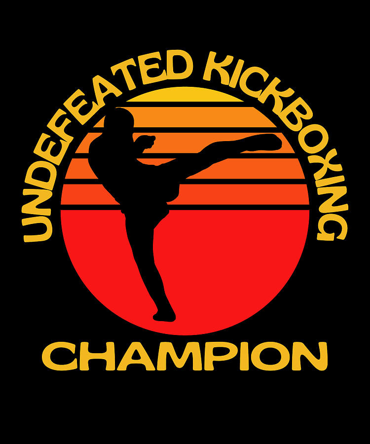 Undefeated Kickboxing Champion Digital Art by OrganicFoodEmpire - Fine ...