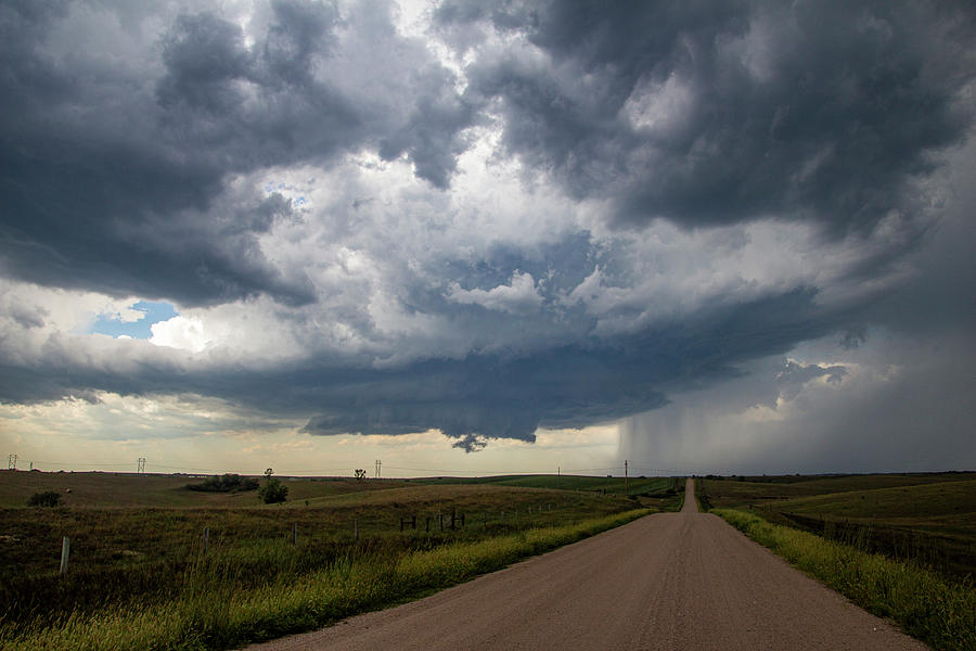 Under a Supercell 012 Photograph by Dale Kaminski
