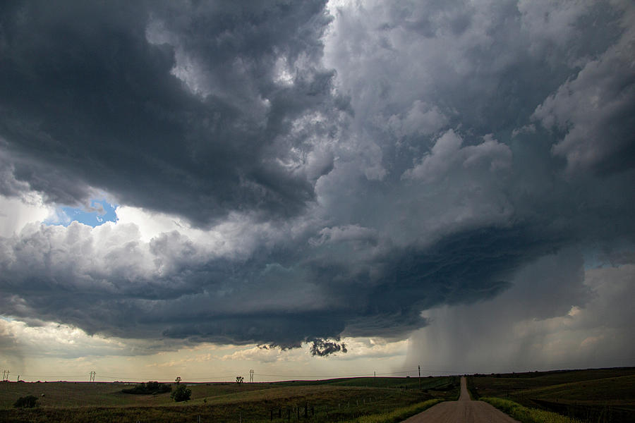 Under a Supercell 015 Photograph by Dale Kaminski