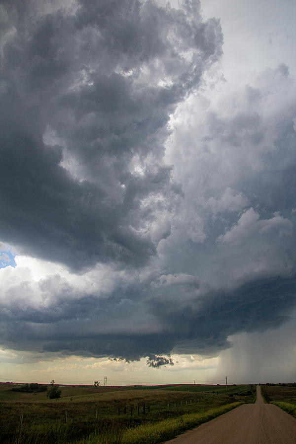 Under a Supercell 017 Photograph by Dale Kaminski