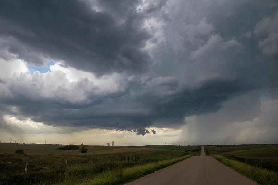 Under a Supercell 018 Photograph by Dale Kaminski