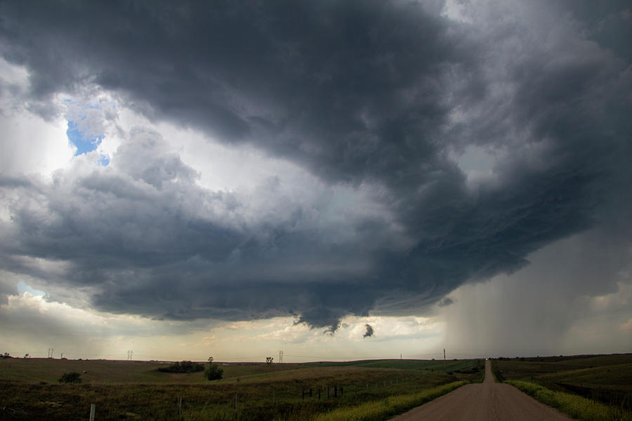 Under a Supercell 020 Photograph by Dale Kaminski