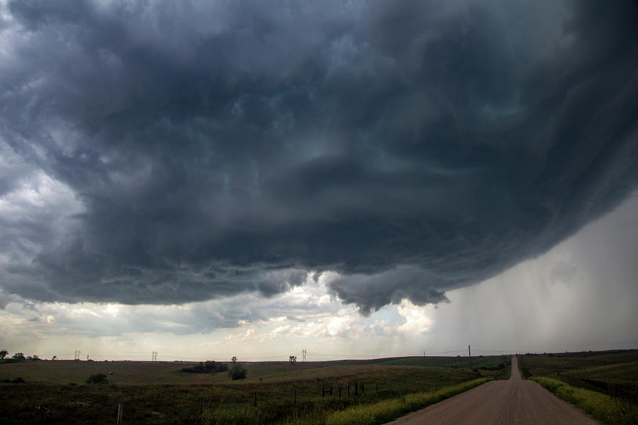 Under a Supercell 026 Photograph by Dale Kaminski