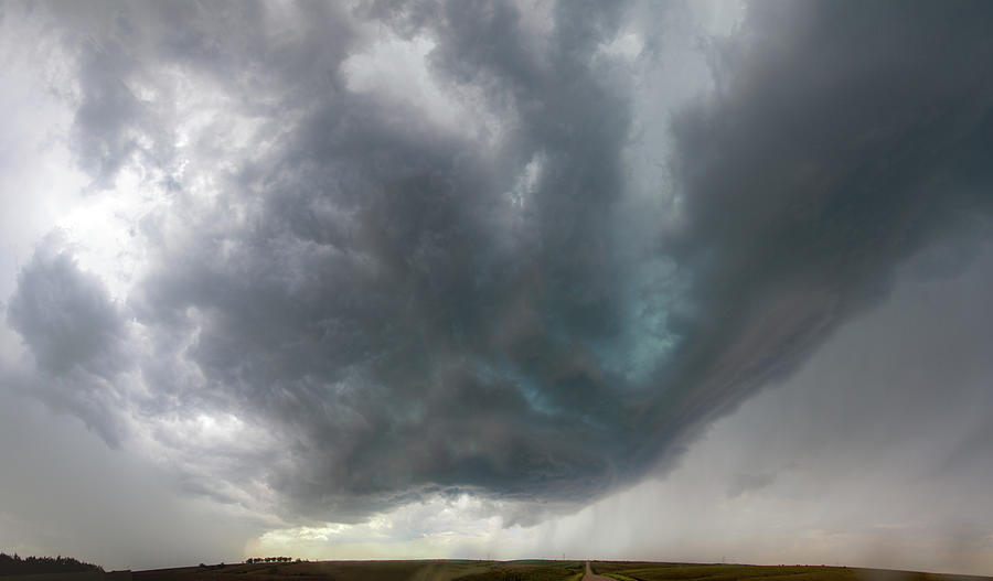 Under a Supercell 028 Photograph by Dale Kaminski
