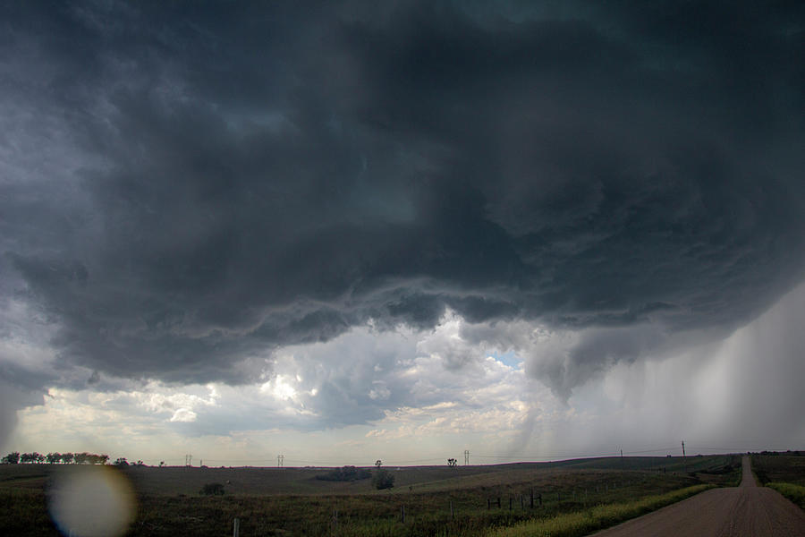 Under a Supercell 029 Photograph by Dale Kaminski