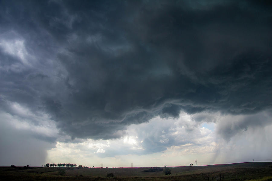 Under a Supercell 032 Photograph by Dale Kaminski